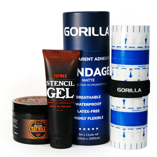 Gorilla X Tatwax Artist Bundle